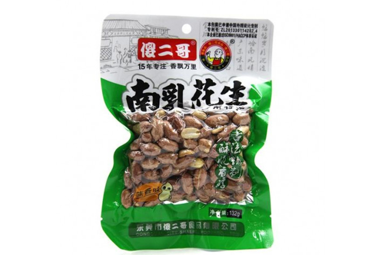 SHAERGE BEANCURD PEANUT (GARLIC) 132G